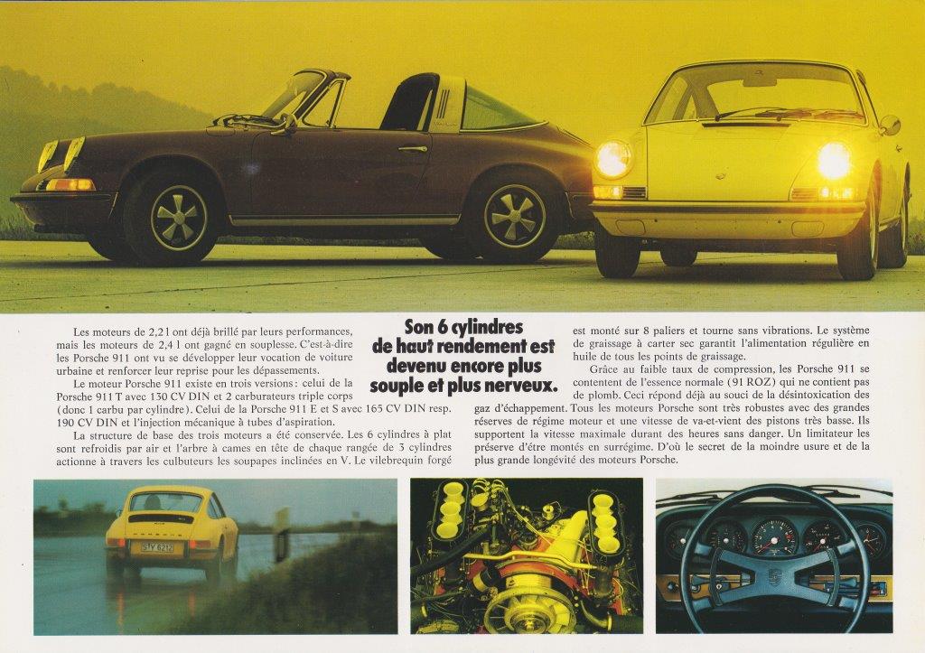 Porsche Literature 911 - 72